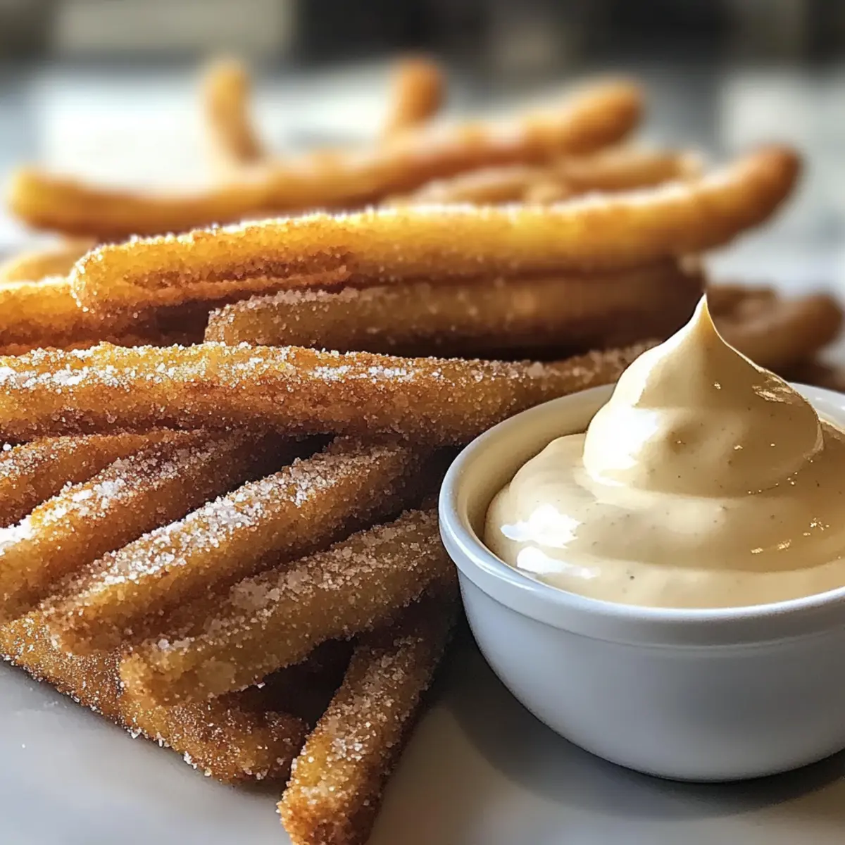 Cookie Fries with Frosting Dip