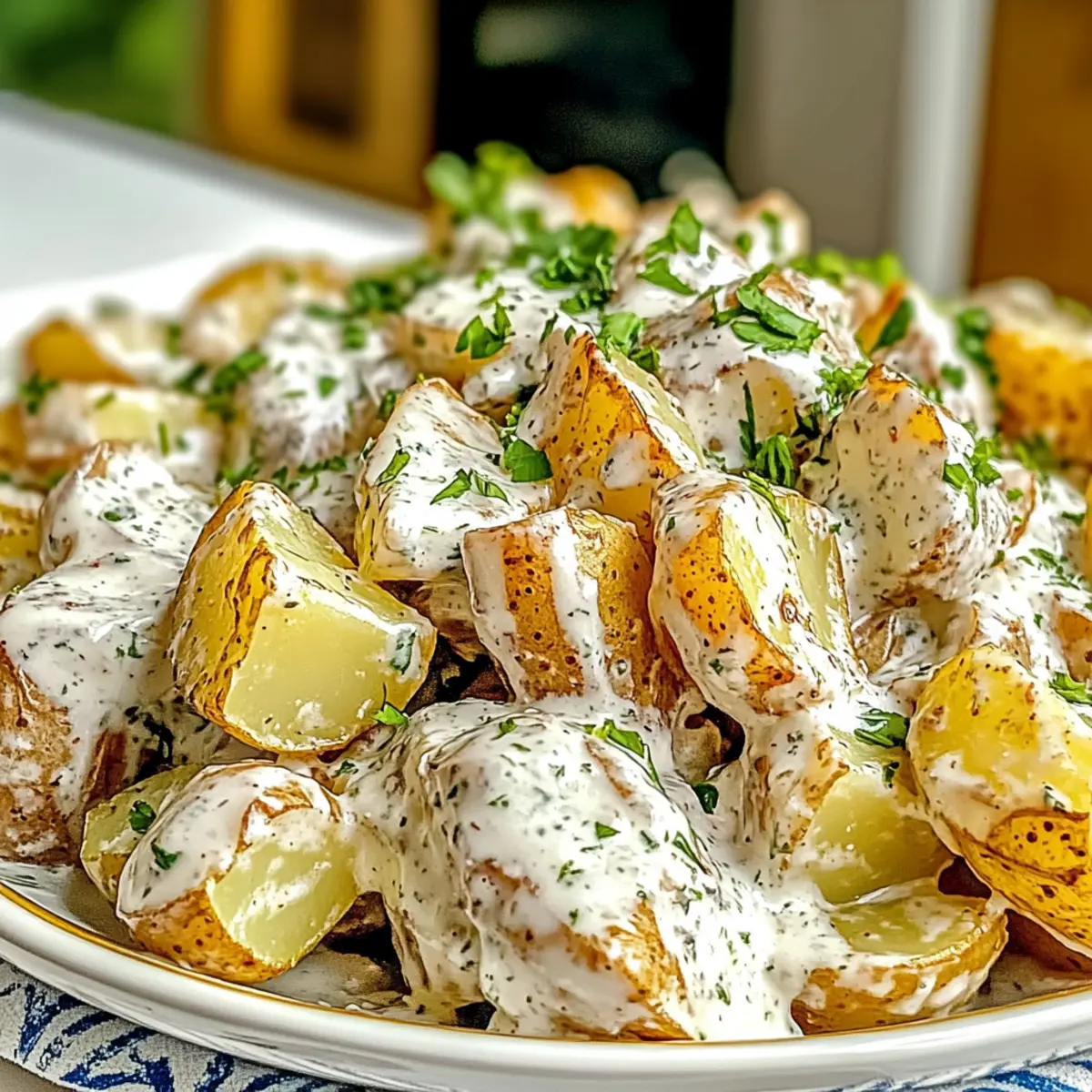 Crispy Potato Salad