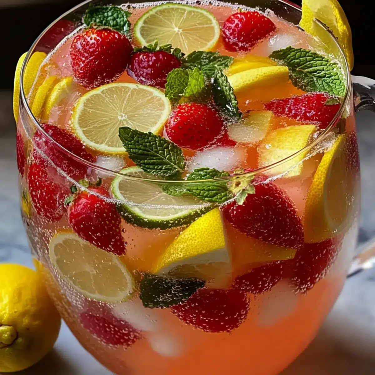 Sparkling Lemonade Punch