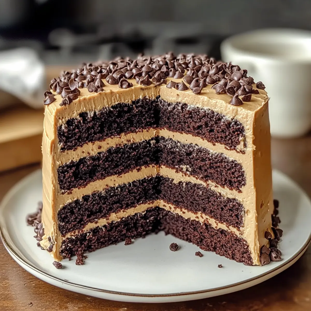 Coffee Chocolate Cake