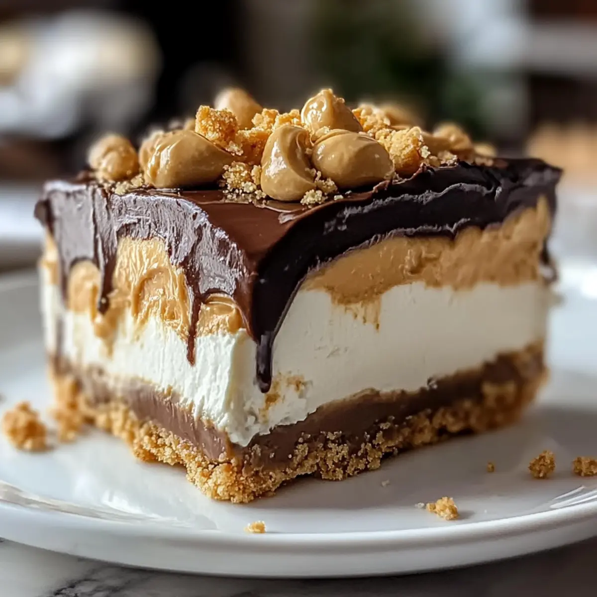 Peanut Butter Layered Delight