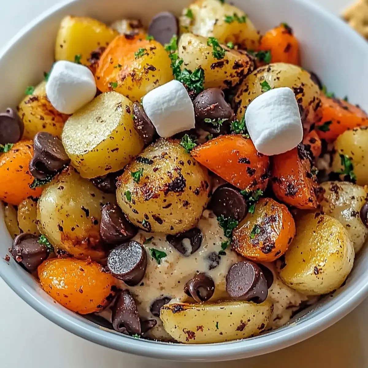 Garlic Herb Roasted Potatoes and Veggies