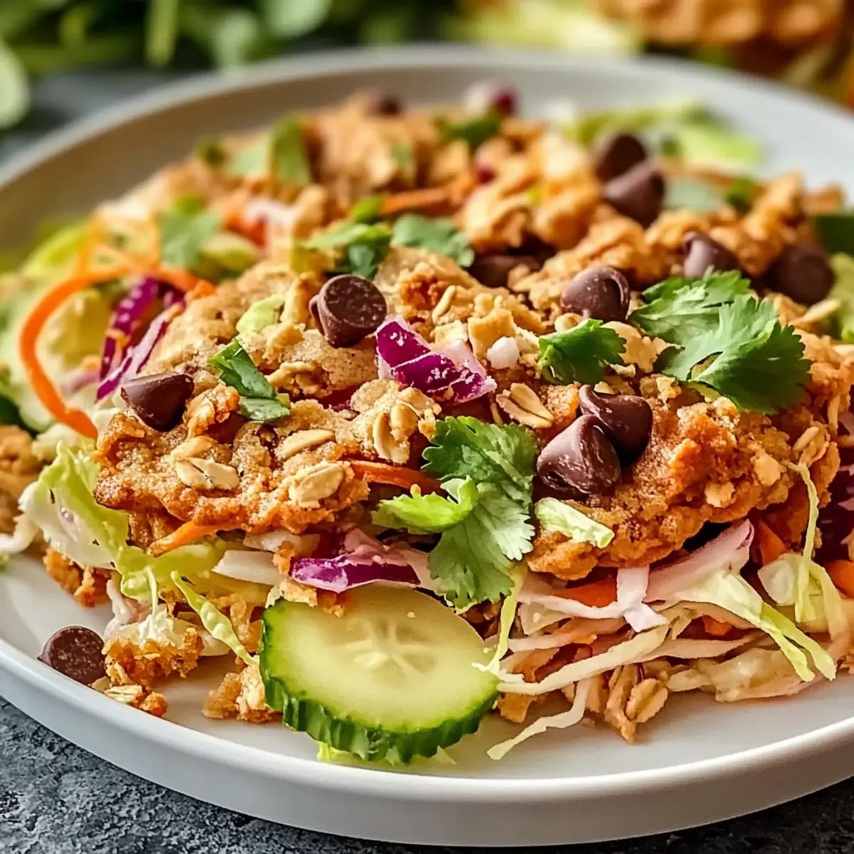 Thai Peanut Noodle Salad with Chicken