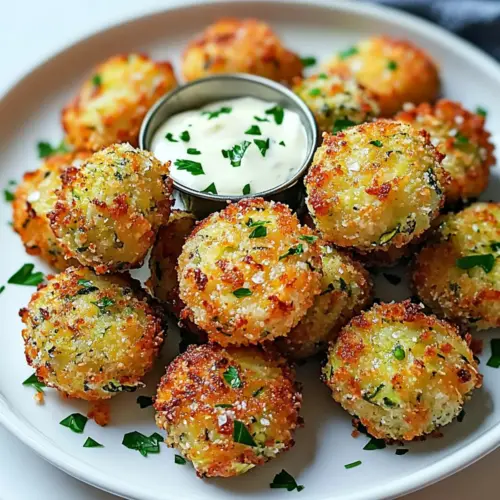 Zucchini Garlic Bites