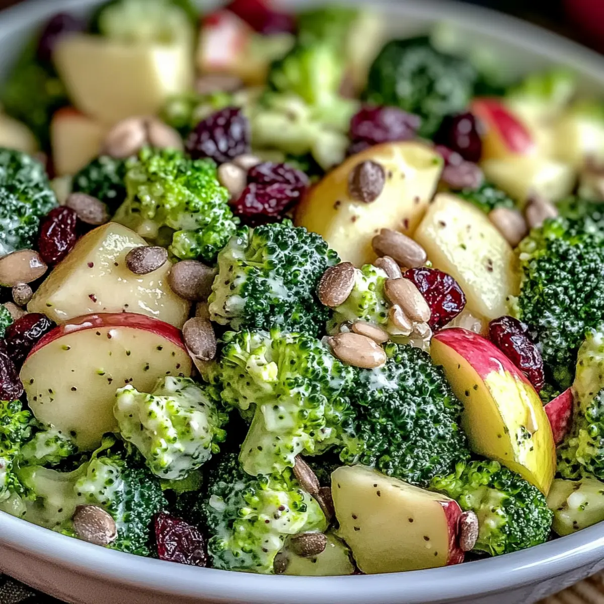 Honeycrisp Apple Broccoli Salad