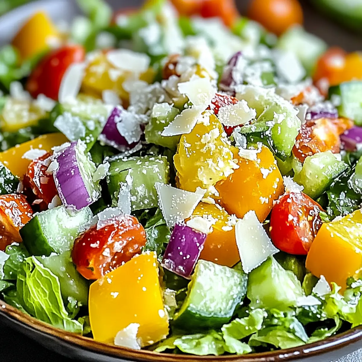 Parmesan Chopped Salad