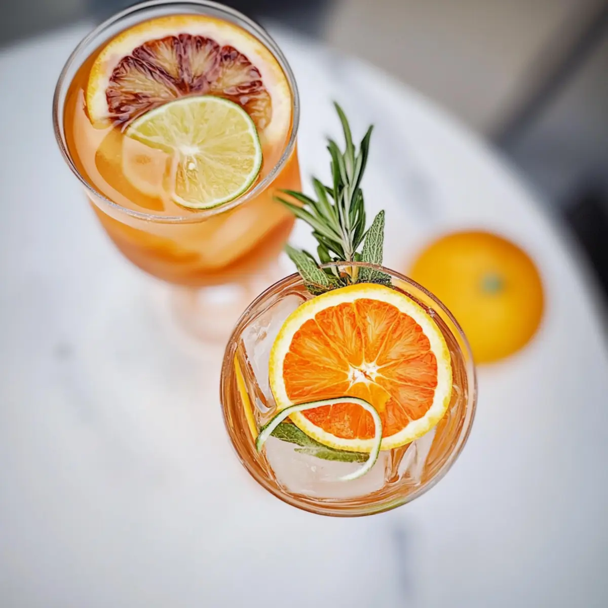 Citrus Sparkler Mocktail