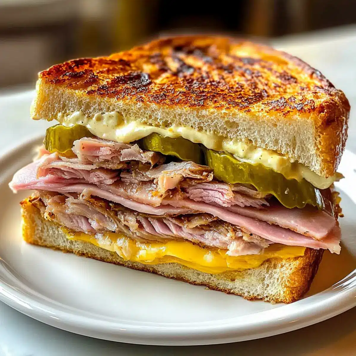 Ultimate Authentic Cubano with Homemade Cuban Bread