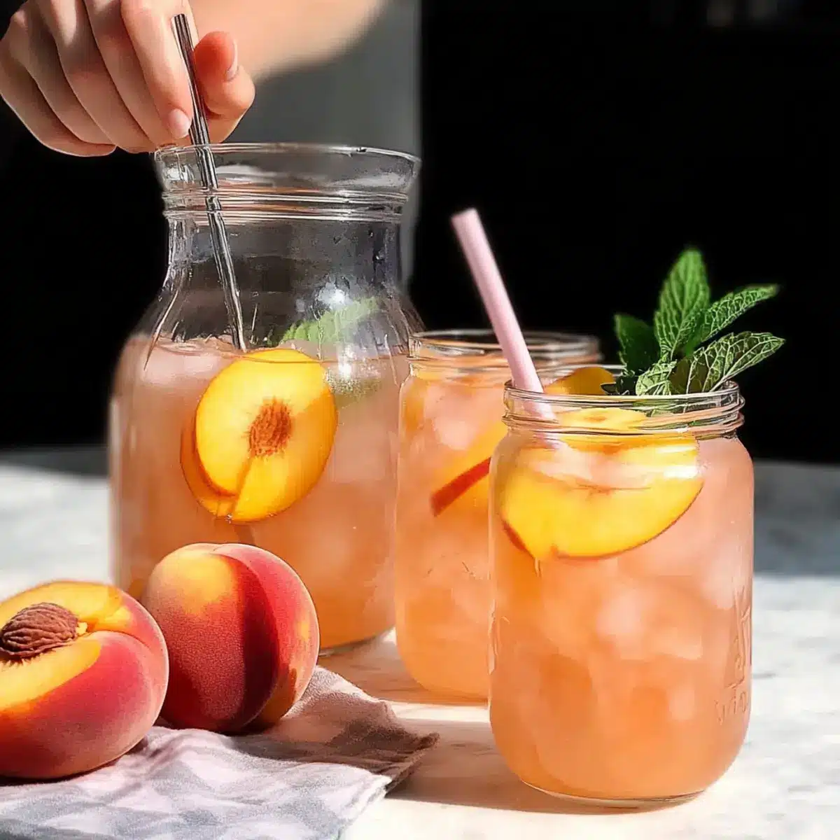 Peach Lemonade