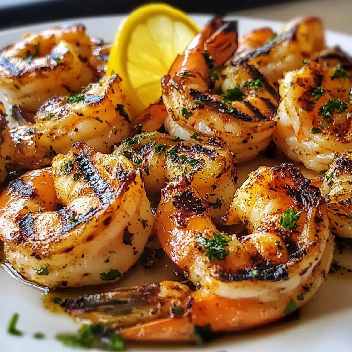 Perfect Grilled Jumbo Shrimp with Marinade