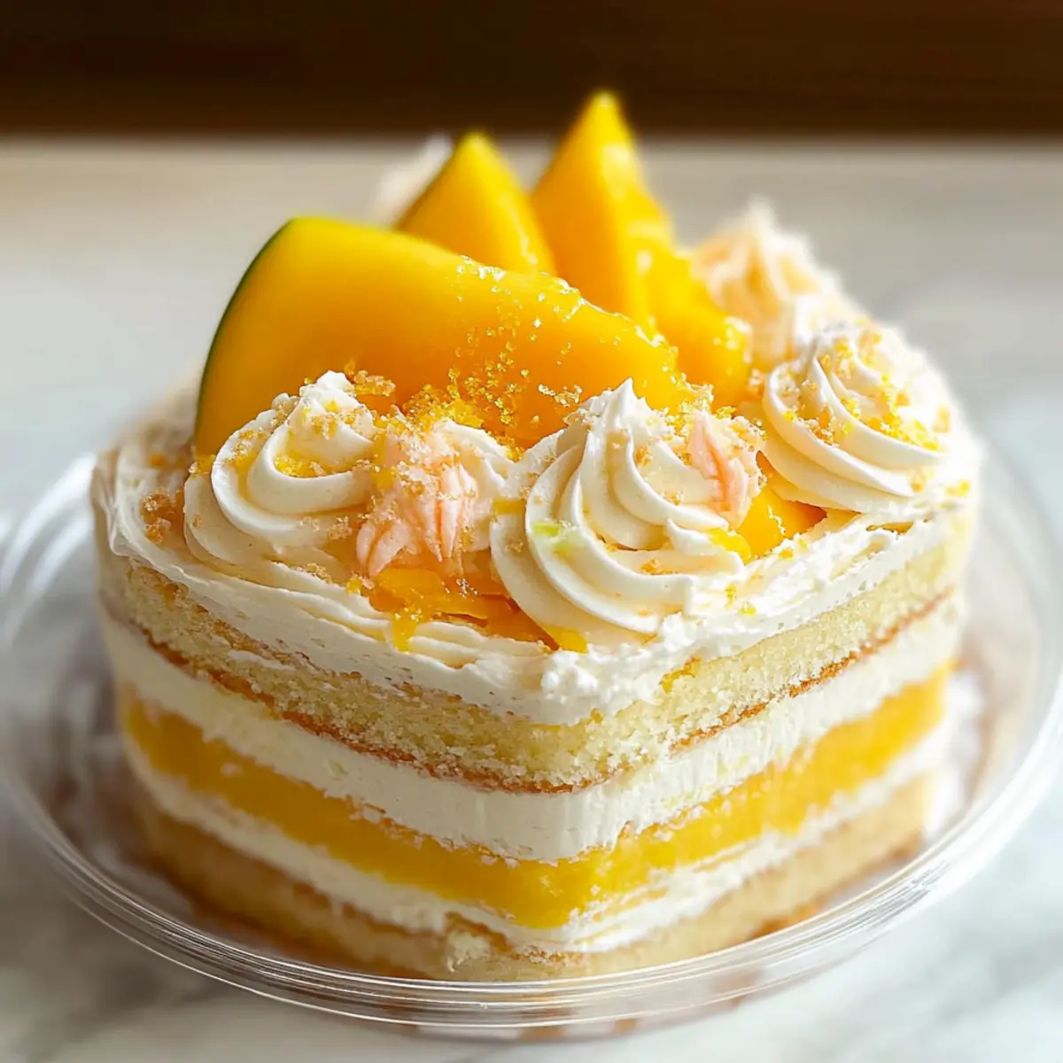 Mango Shortcake