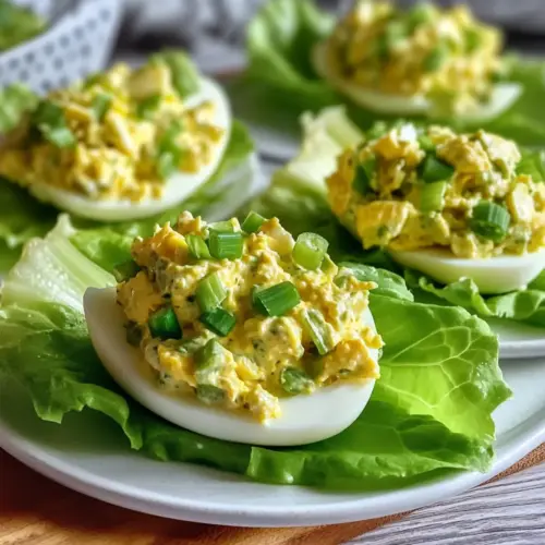 Egg Salad Lettuce Wraps Light