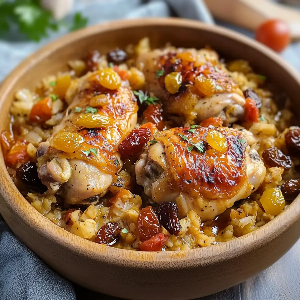 Savory Country Captain Chicken