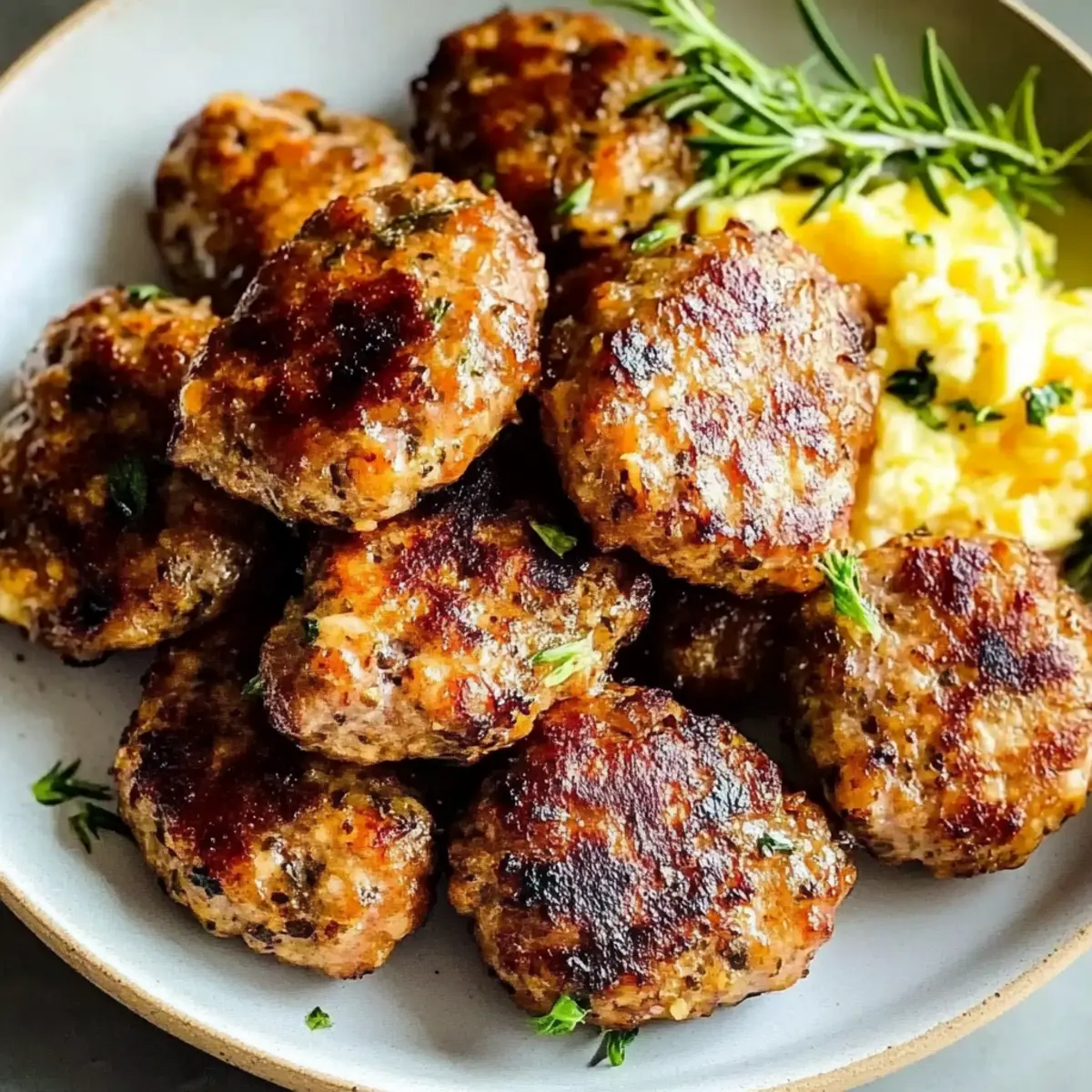 High-Protein Air Fryer Breakfast Sausage