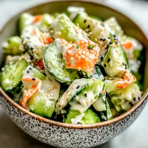 California Roll Cucumber Salad