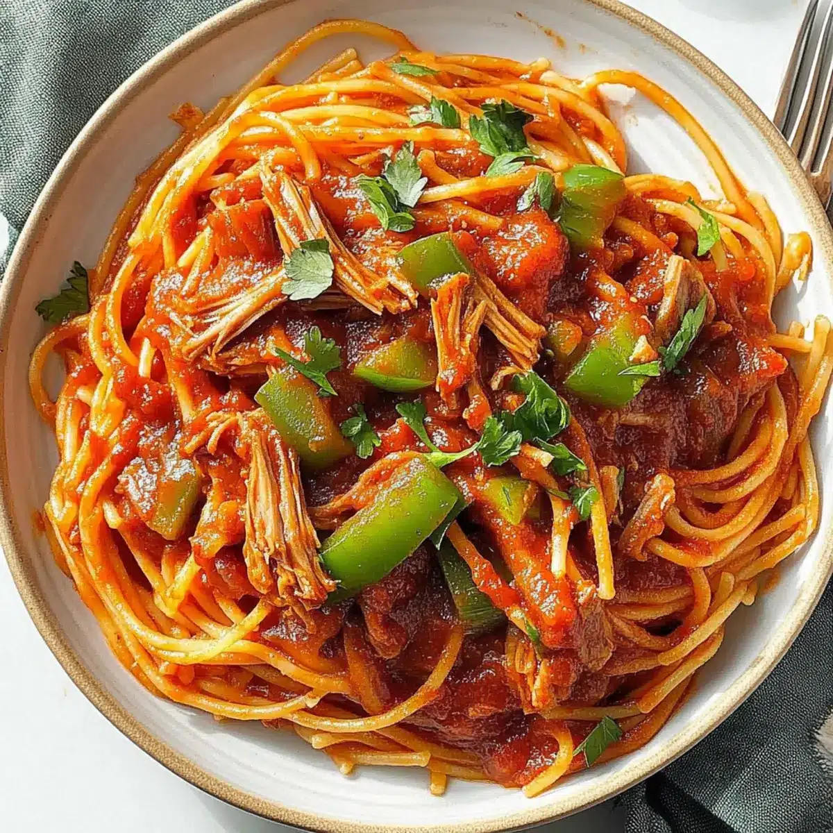 Barbecue Spaghetti