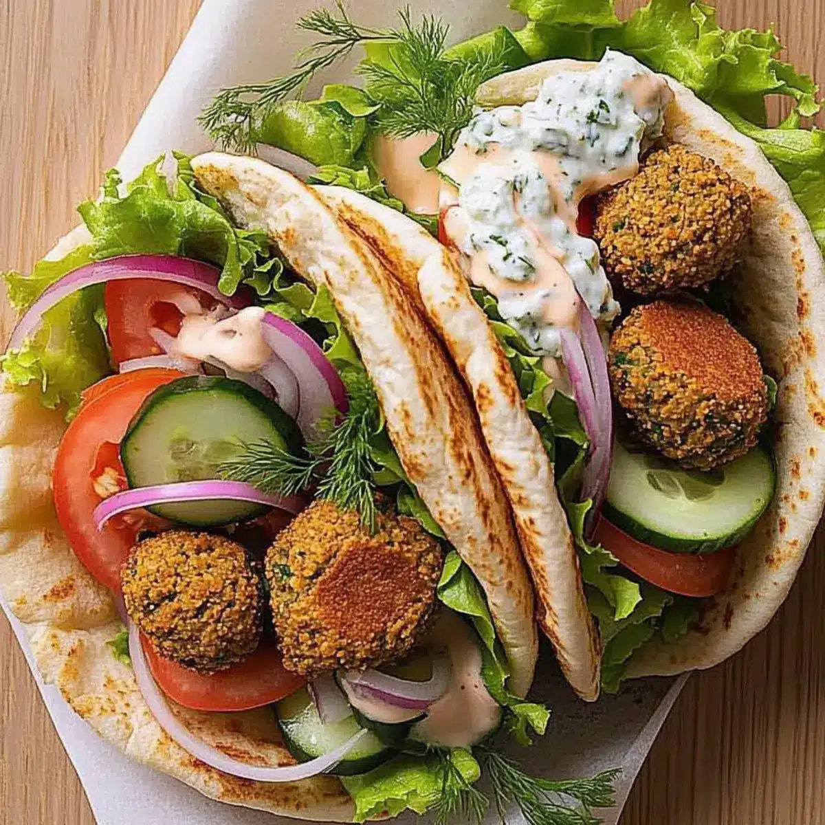 Falafel Sandwiches