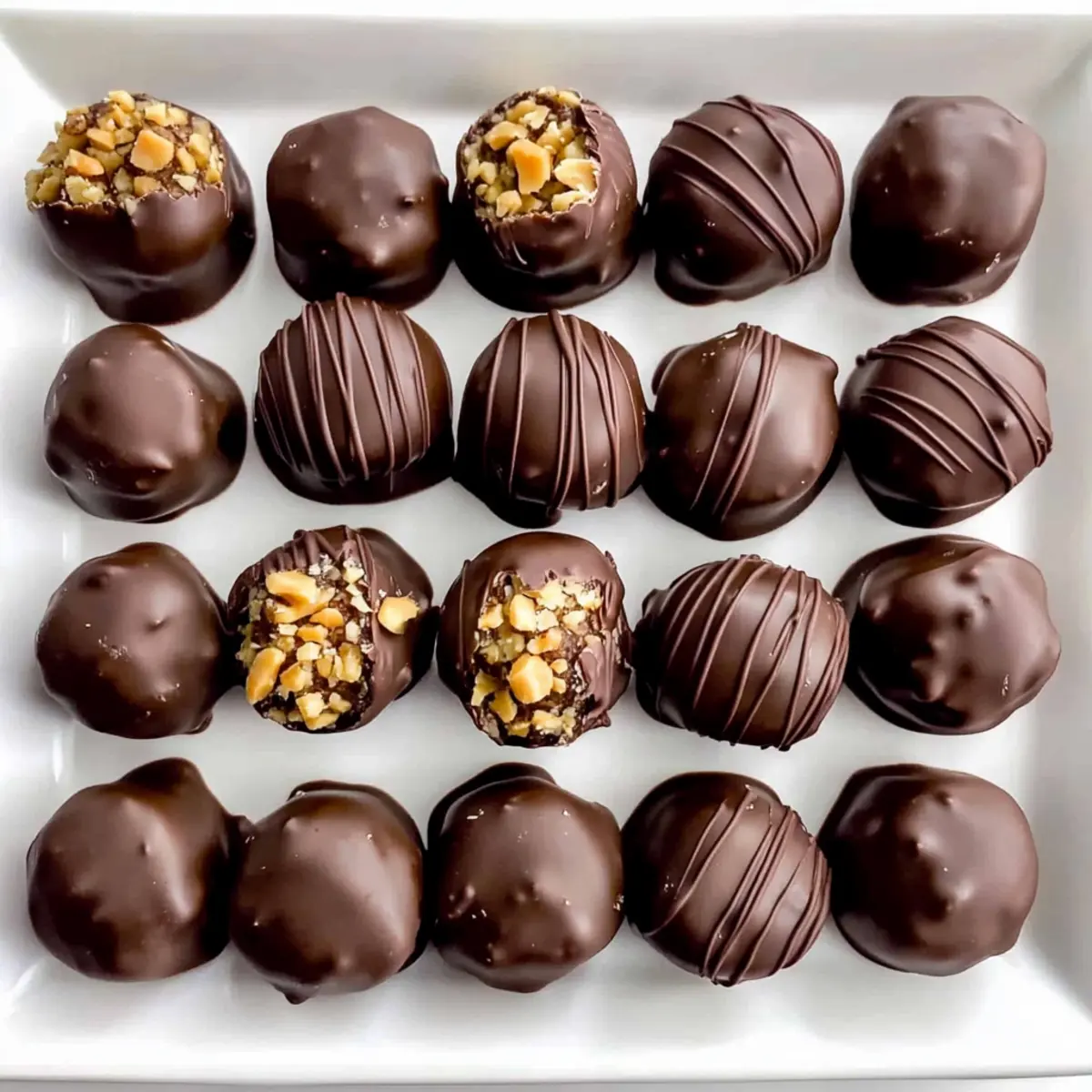 Chocolate Peanut Butter Truffles