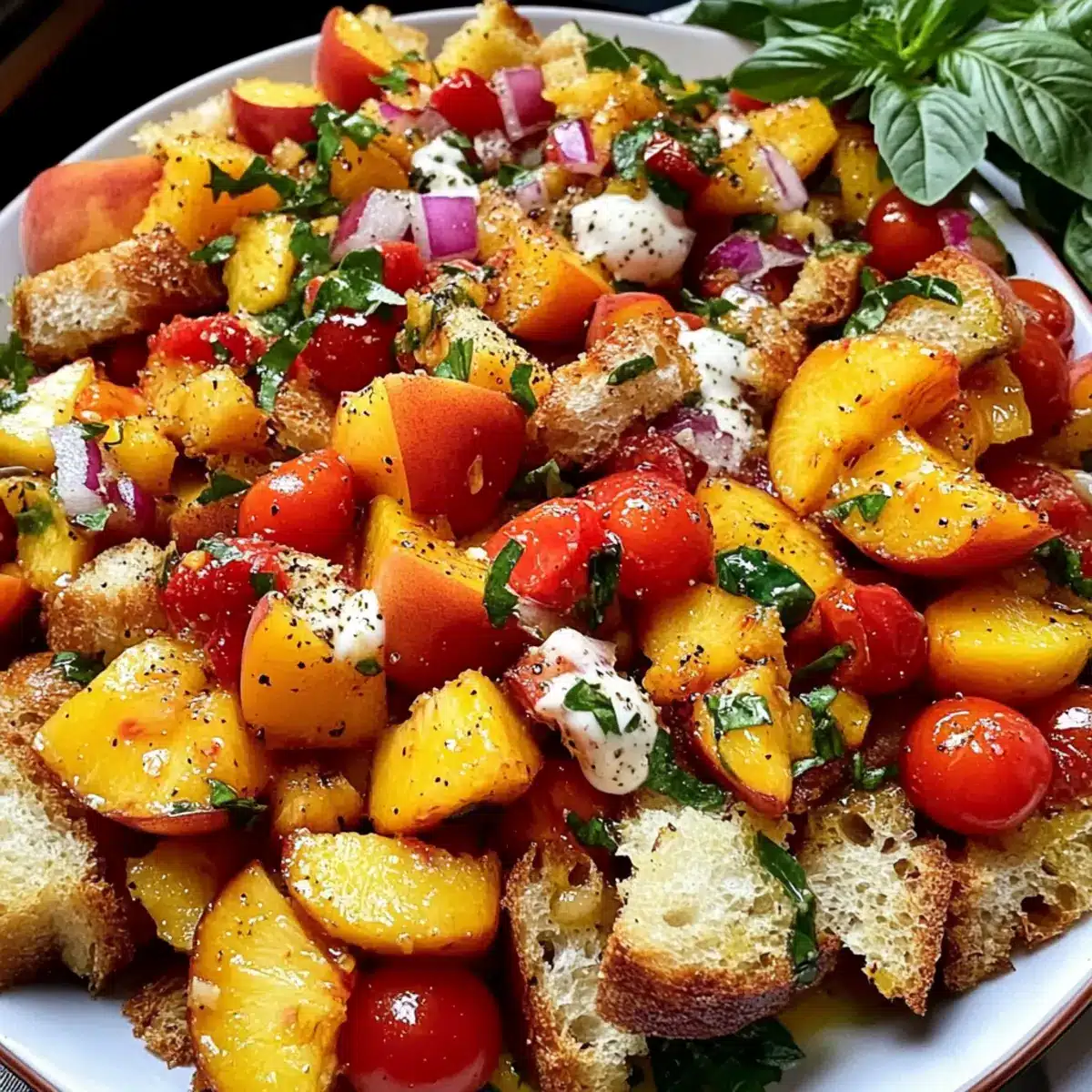 Summer Panzanella Salad