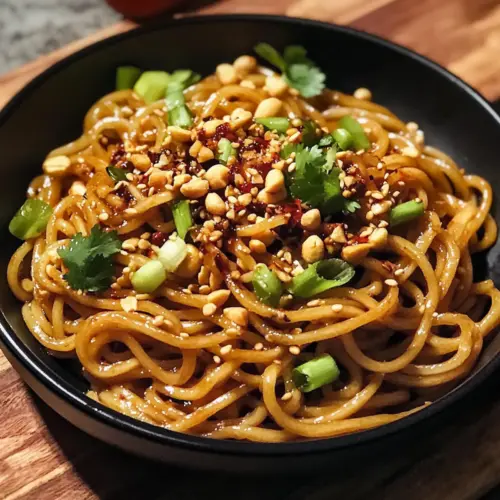 Spicy Sesame Noodles