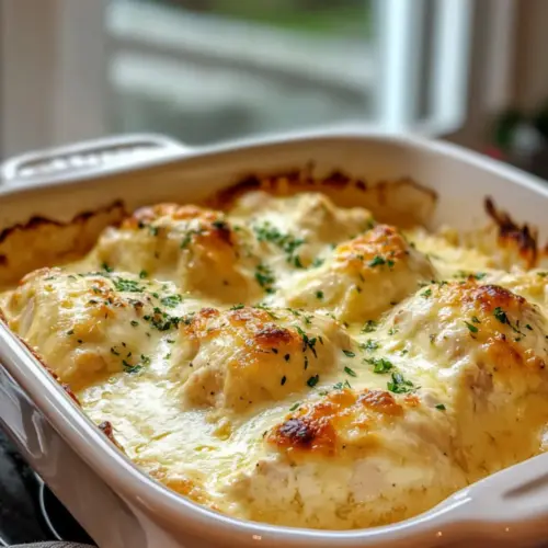 Creamy Cottage Cheese Chicken Bake