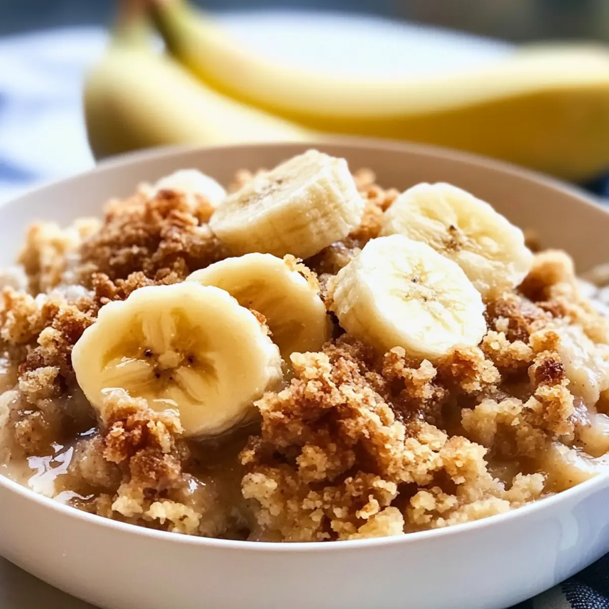 Banana Crumble