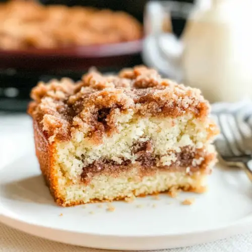 Cinnamon Streusel Coffee Cake