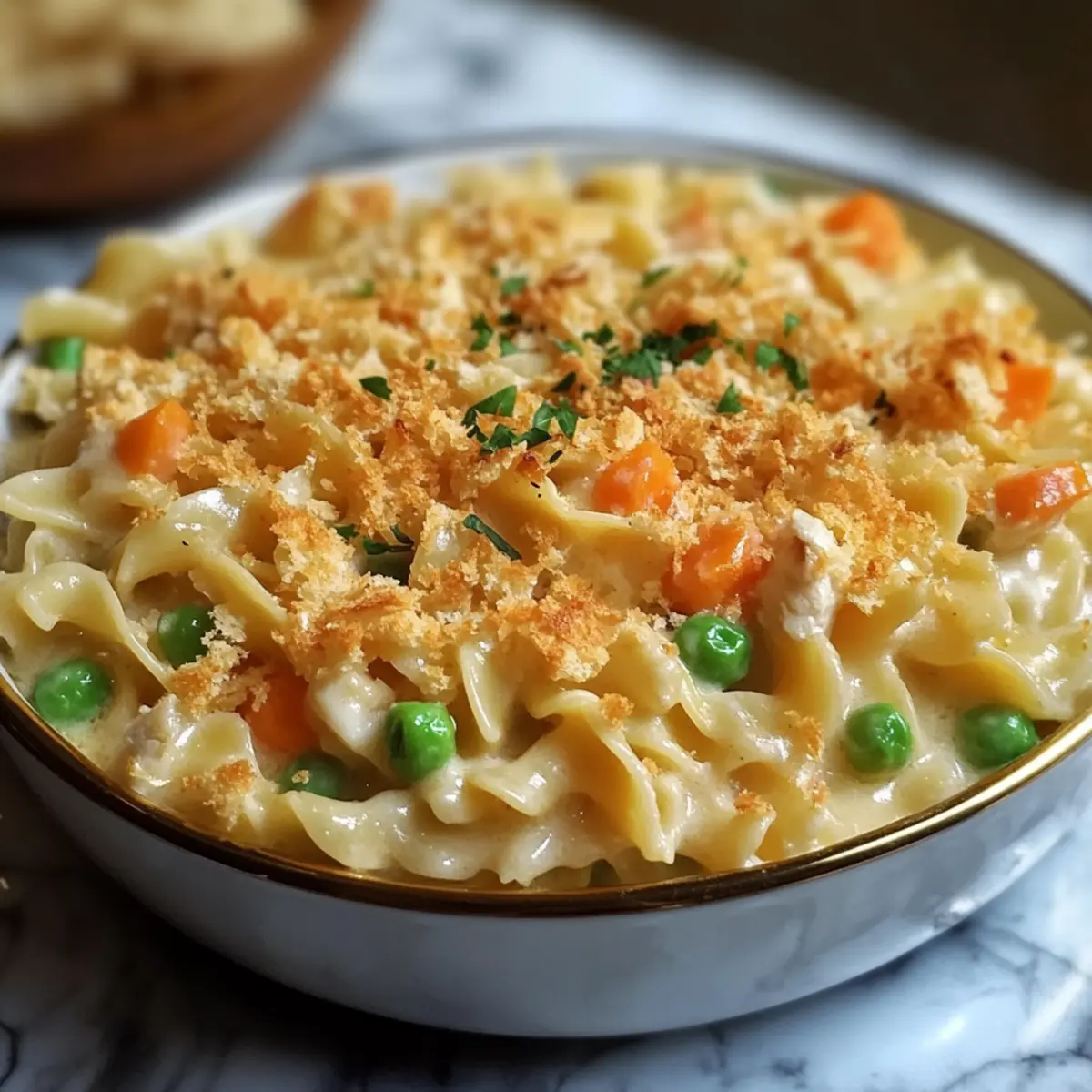 Classic Chicken Noodle Casserole